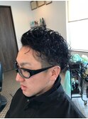 ハードにパーマ