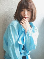 リブ(Live)&nbsp;ヌーディラベンダーのボブ（イルミナカラー）【Live/久米川】