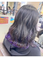 アールモンドヘア新世界&nbsp;インナーカラー♪