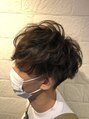 イーチ ヘアーアンドトータルビューティ(each hair&total beauty) マッシュベースのアイロンパーマ風スタイルになります！