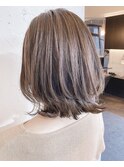 小顔簡単スタイリング20代30代40代くびれレイヤープチウルフボブ