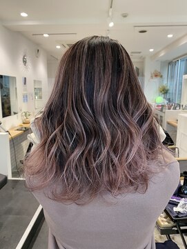 カラ ヘアーサロン(Kala Hair Salon) ピンクバレイヤージュ