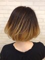 チューン(TUNE) ボブにグラデーションカラーでおしゃれ度アップ!