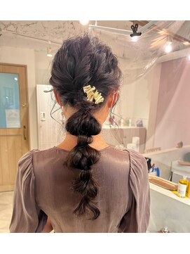 ナンバー ジェミカ 札幌(N° jemica) 20代・30代・40代似合う小顔ヘアアレンジ♪二次会ブライダル花嫁