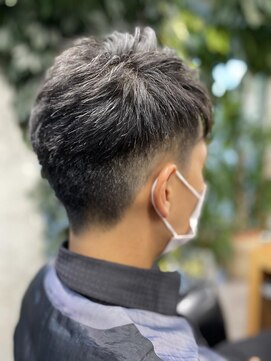 シェル 吉祥寺(shell) 夏にピッタリ！スッキリツーブロック