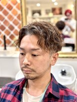 レガーレ(Legare)&nbsp;2ブログラデ ミディアムマッシュ　　スパイラルパーマ