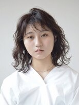 ソイクフ 四条大宮店(SOY-KUFU)&nbsp;大人可愛い◎20代30代40代前髪パーマ黒髪グレーベージュ