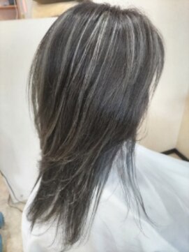 エイチ エアー ダヴ H air DAV調布北口 シルバーハイライト