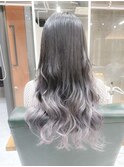 アッシュハイライトグラデーションカラー☆ハイトーンカラーdays