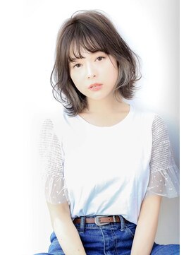 ニスル 上尾店(NISURU) 似合わせカット/大人ガーリー/ダークアッシュ/着物/上尾/上尾駅