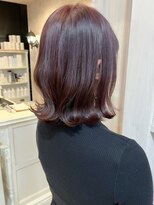 キャアリー(Caary)&nbsp;福山人気caary大人ガーリーラズベリーピンク愛されこなれミディ