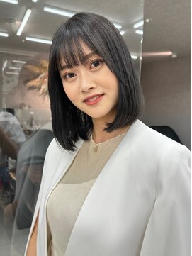 ロンド マーレ 天神大名店(Lond mare) 大人かわいいナチュラルスタイル/顔周りレイヤースタイル