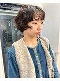 くせ毛風ショートパーマ