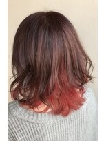 エフプロモーションアルティア(ALTiA) インナーカラーガーネットレッド