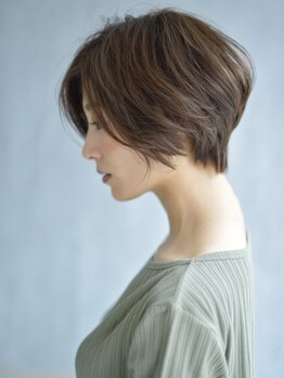 インセンス 用賀店(insence)の写真/【8月限定特別クーポン】丁寧なカウンセリングで初めてのショートでも、理想のシルエットが叶う☆[用賀]
