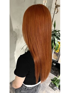 リシェスバイエンヴィー 西宮北口(Riches by ENVY) オレンジ ロング ビタミン