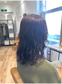 3ヶ月後の伸ばしかけパーマ♪