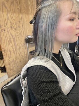 シエル(Ciel by Natural) 宇都宮美容室/オリーブグレージュオリーブカラー/インナーカラー