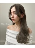 美髪/美肌効果アリ！透明感たっぷりオリーブベージュ！