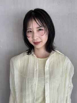 ラトリエ(L'Atelier) 酸性ストレート/切りっぱなしボブ/シースルーバング