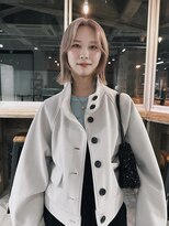 スティードトーキョー(Steed Tokyo)&nbsp;layer BOB...high tone,milk tea biege"【Steed/立川】