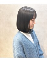 マル ニシノミヤ(MAR.co)&nbsp;ナチュラルグレーボブ