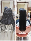 【美髪縮毛矯正】シルクストレート　艶髪