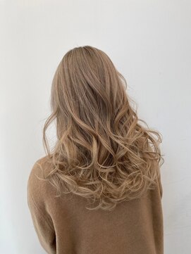 シエスタ バイ アンブルリュクス(siesta by amble luxe) ベージュダブルカラー