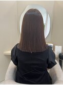 上品なラベンダーブラウン