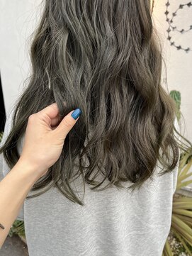 ヘアーデザイニングアリュール(Hair Desining ALLUЯE) オリーブグレージュカラー