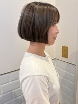 ドゥーア 代官山(Door) #耳かけボブ#ワンレン#マロンブラウン#ネビージュ#透明感カラー