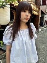 ネルケ 立川(nelke)&nbsp;ロングウルフ/ワイドバング/レイヤーカット