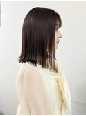 外ハネナチュラルレッドブラウン 3