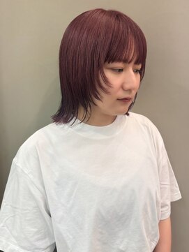 テテ ニコ(tete nico) 【大前晴奈】チェリーレッド/ミディアムウルフ