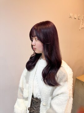 ミュゼリーブル(Musee libre) : この冬流行るラベンダーピンク (ハーフブリーチ) :