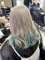 シエンゴールド(CIEN gold)&nbsp;シルバーベージュ/ターコイズブルー