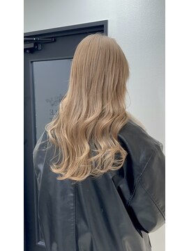 エトワール(ETOILE) 神戸三ノ宮複雑履歴修正ミルクティーベージュダブルカラー