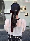 タイトヘアアレンジ
