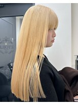 エトワール(ETOILE)&nbsp;神戸三ノ宮ブロンドベージュブリーチハイトーンムラ修正