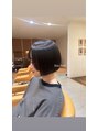 エフイチリン 千葉店(F.ICHIRIN)&nbsp;ぱつっとラインが可愛いボブ！外はねも内巻きも！