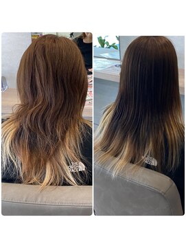 フェリシアーク(Felici Arc) 髪ドラストレート