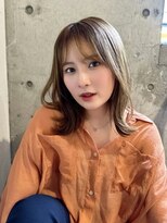 ルービック 難波(Rubik's)&nbsp;【くびれミディ×透け感カラー】大人の柔らかフェミニンヘア