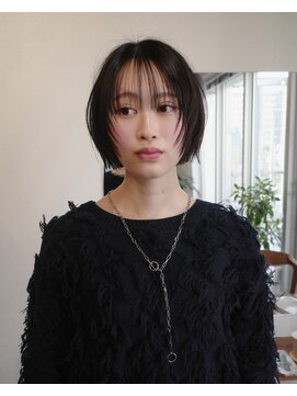 ピュー(Piu-) 【ボブレイヤー/阿部達哉】顔まわりレイヤー/レイヤーカット