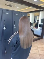 プロデュース 淵野辺店(Produce)&nbsp;ハイライトカラーミルクティーベージュケアブリーチダブルカラー