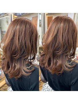 マインバイアフロートギンザ(MYNE by AFLOAT GINZA) レイヤーウルフカット