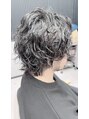 アグ ヘアー ロッソ 福島矢野目店(Agu hair rosso) メンズパーマ個人的にはくりっくりのウェーブが得意です!!