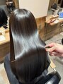 ラフィスヘアーリリー 加古川店(La fith hair lily)&nbsp;複数の縮毛矯正履歴のある髪への髪質改善縮毛矯正