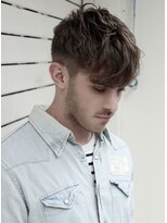 ジジバイワースホワイル(jiji by WORTH WHILE)&nbsp;刈り上げセンターパートサーフカール波巻きツイストスパイラル