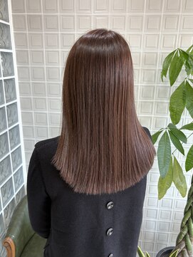 ボアップ 松山店(boappu) #ブラウンカラー#髪質改善