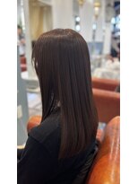 カザック(kazak)&nbsp;髪質改善と栗色カラー